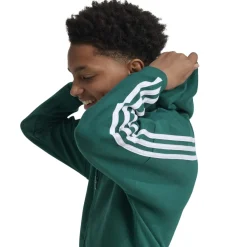Adidas Future Icons 3-Stripes trainingsjack junior collegiate green