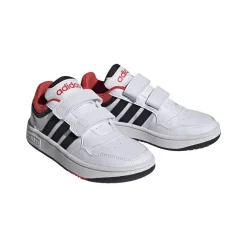 Adidas Hoops 3.0 CF C schoenen junior cloud white core black bright red