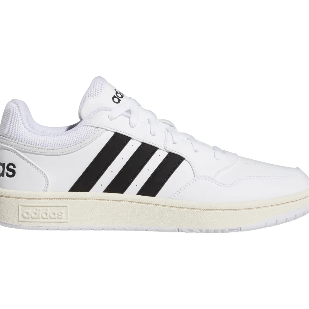 Adidas Hoops 3.0 Low Classic Vintage schoenen heren cloud white core black