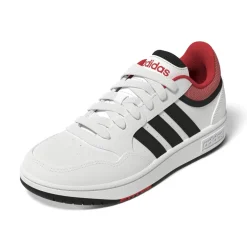 Adidas Hoops 3.0 schoenen junior cloud white core black bright red