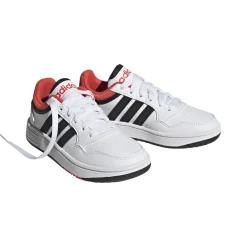 Adidas Hoops 3.0 schoenen junior cloud white core black bright red