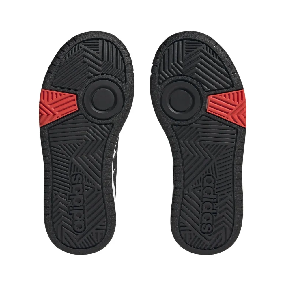 Adidas Hoops 3.0 schoenen junior cloud white core black bright red