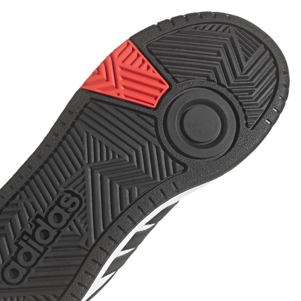 Adidas Hoops 3.0 schoenen junior cloud white core black bright red