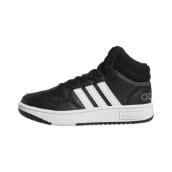 Adidas Hoops Mid 3.0 GW0402 schoenen junior black white grey