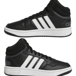 Adidas Hoops Mid 3.0 GW0402 schoenen junior black white grey