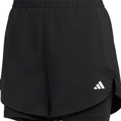 Adidas Made For Training Minimal Two-In-One short dames black white