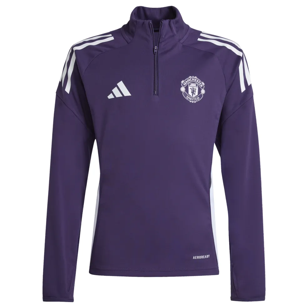 Adidas Manchester United Tiro 25 Competition trainingsshirt junior aurora plum