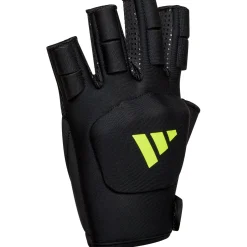 Adidas OD hockeyhandschoen black lucid lemon
