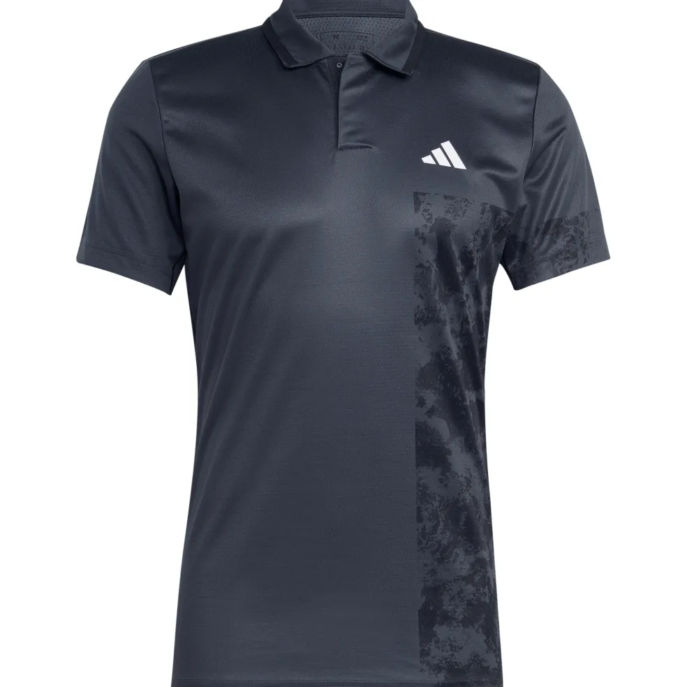 Adidas Paris Freelift tennispolo heren carbon