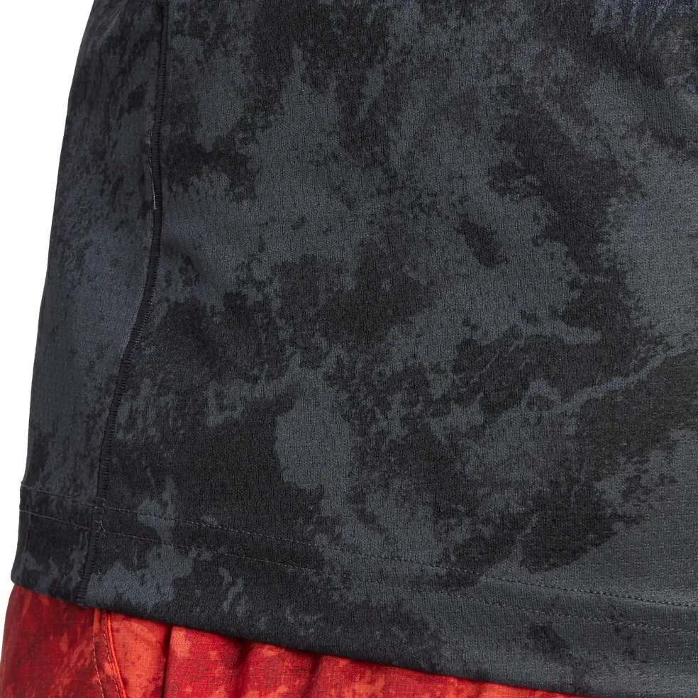 Adidas Paris Freelift tennispolo heren carbon