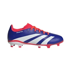 Adidas Predator League FG voetbalschoenen junior lucid blue cloud white solar red