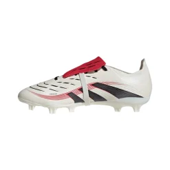 Adidas Predator League FG MG voetbalschoenen off white core black pure ruby