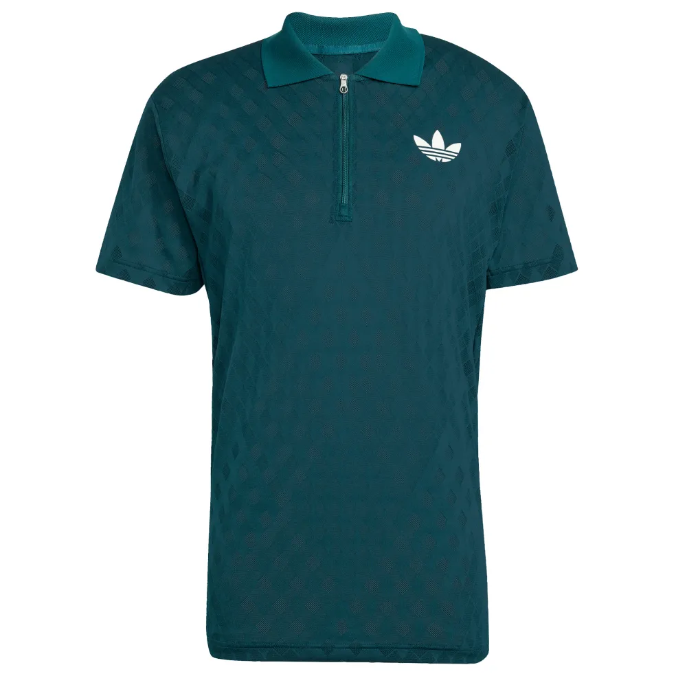 Adidas Pro Climacool + Freelift tennisshirt heren aurora ivy