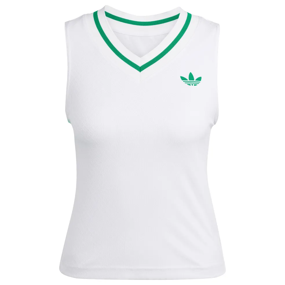 Adidas Pro Climacool tennis tanktop dames white
