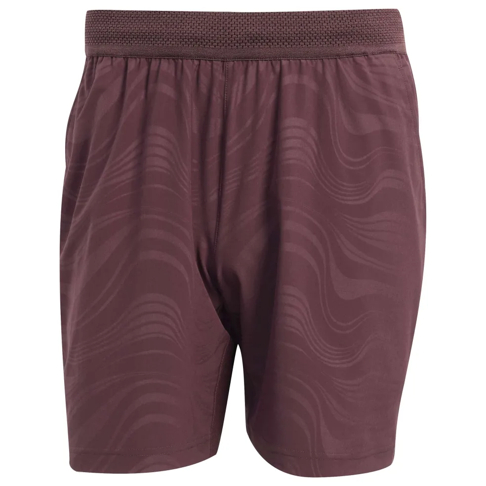 Adidas Pro Ergo tennisshort heren aurora ruby brown