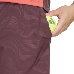 Adidas Pro Ergo tennisshort heren aurora ruby brown