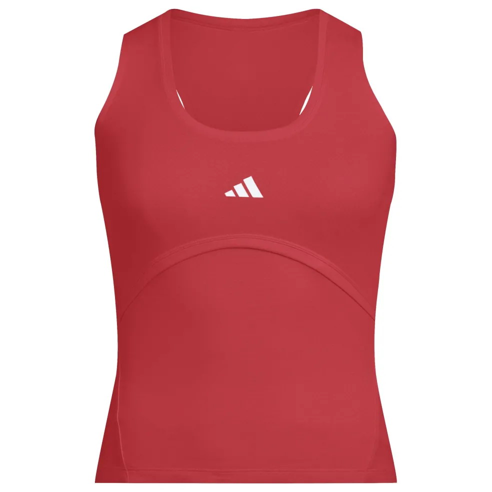 Adidas Pro tennis tanktop dames semi lucid red