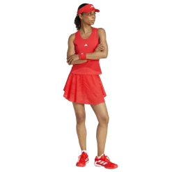 Adidas Pro tennis tanktop dames semi lucid red