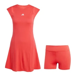 Adidas Pro tennisjurkje dames semi lucid red