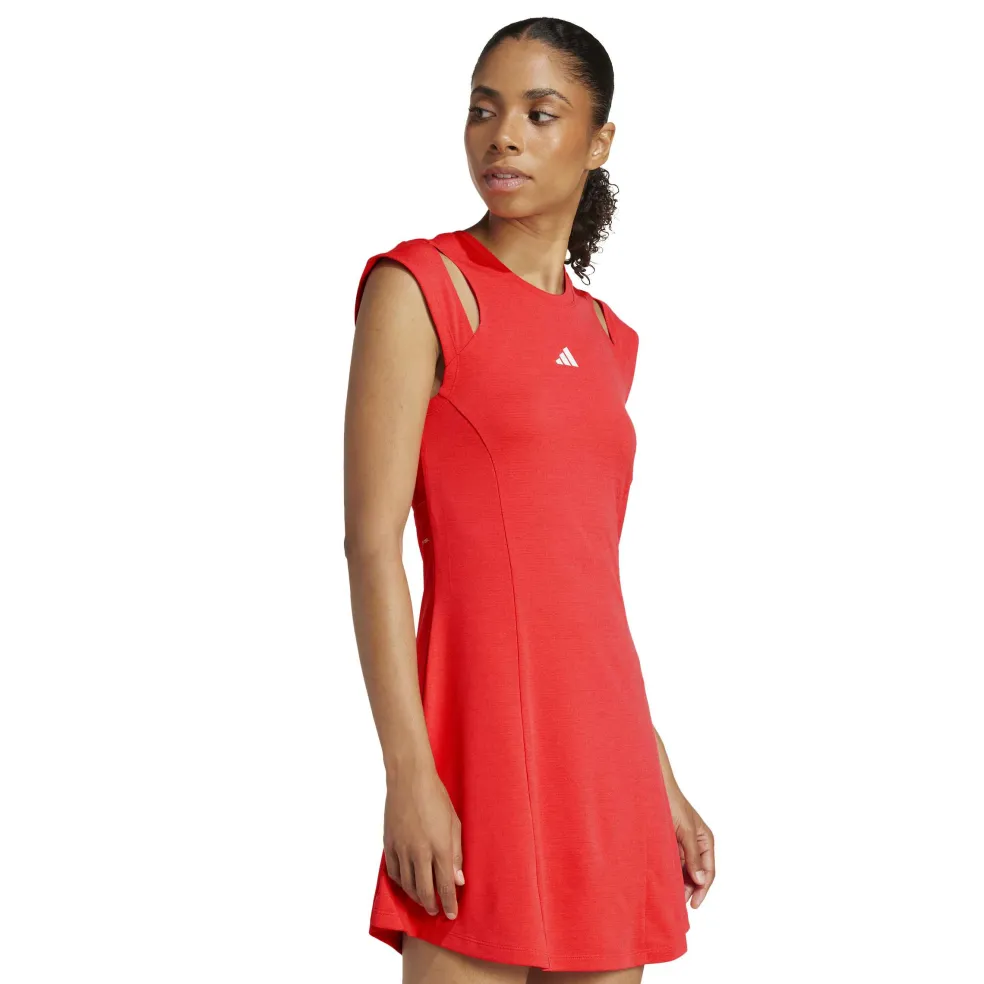 Adidas Pro tennisjurkje dames semi lucid red