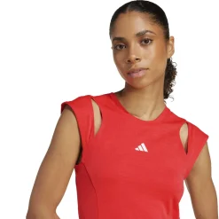 Adidas Pro tennisjurkje dames semi lucid red