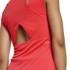 Adidas Pro tennisjurkje dames semi lucid red