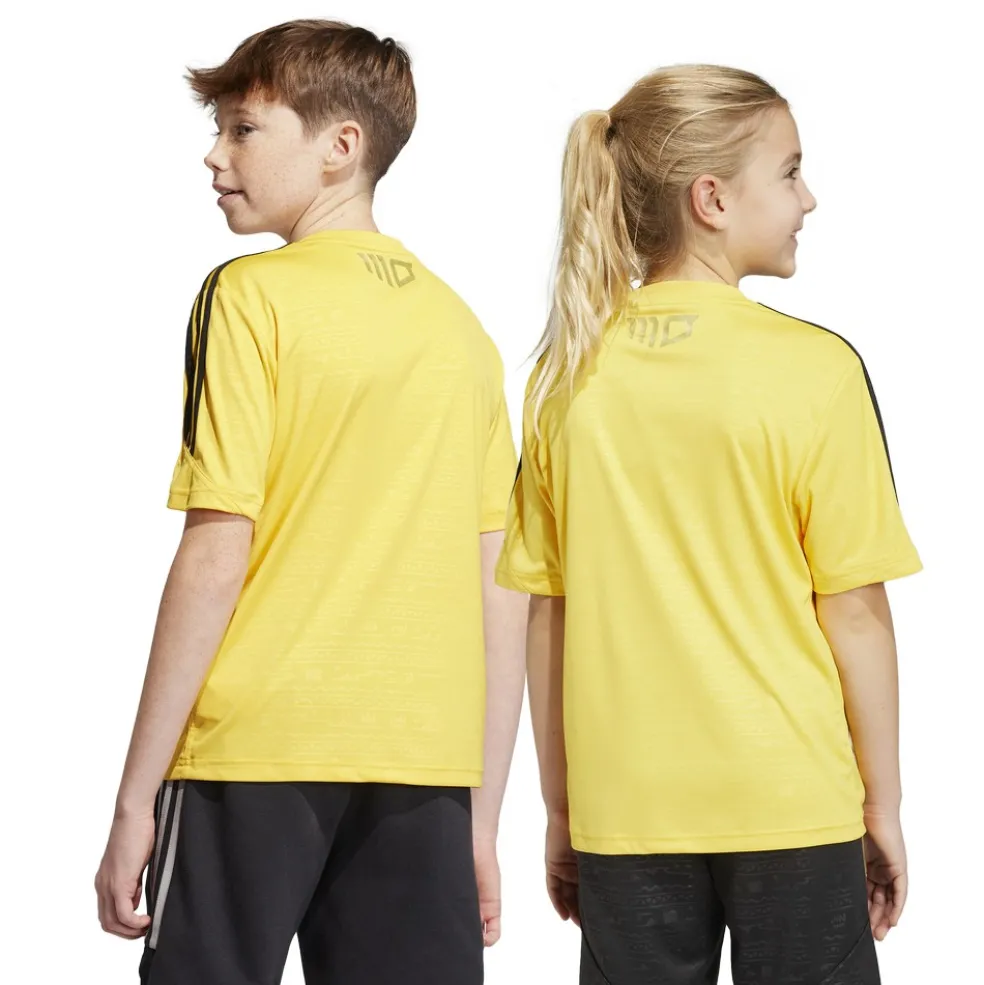 Adidas Salah voetbalshirt junior gold yellow