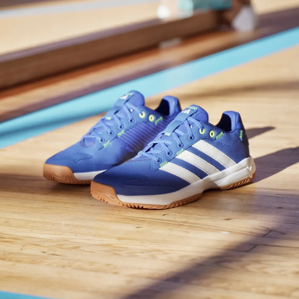 Adidas Stabil zaalhockeyschoenen junor lucid blue