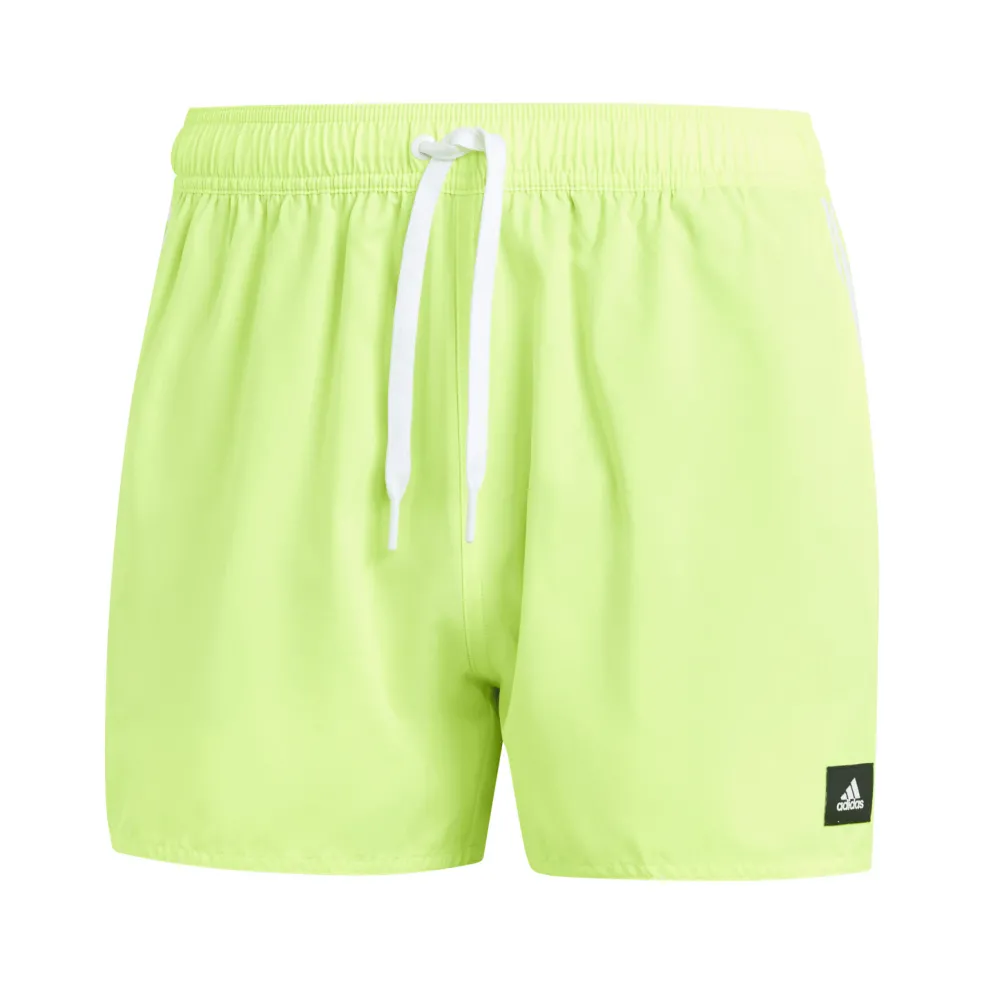 Adidas 3-Stripes CLX zwembroek heren lucid lemon white
