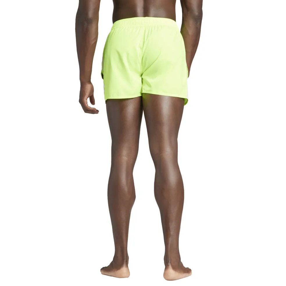 Adidas 3-Stripes CLX zwembroek heren lucid lemon white