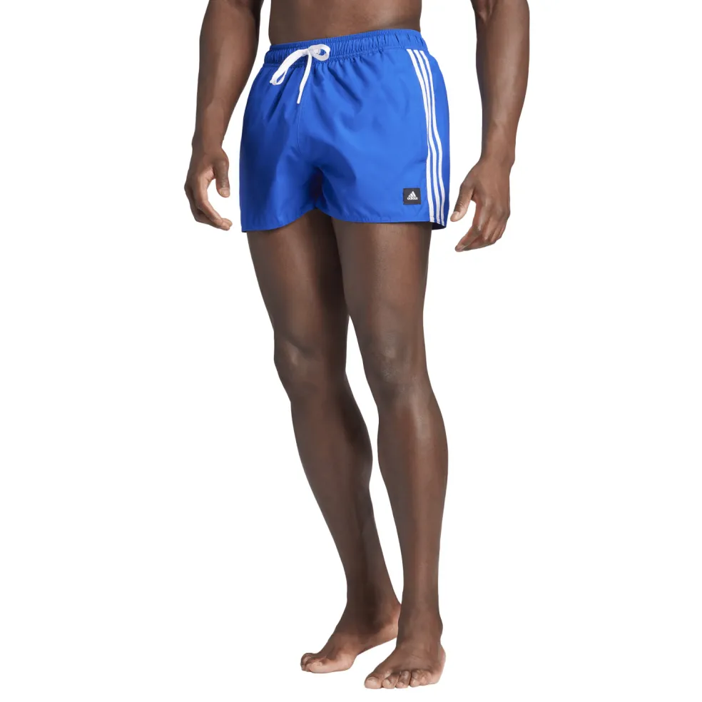 Adidas 3-Stripes CLX zwembroek heren royal blue white