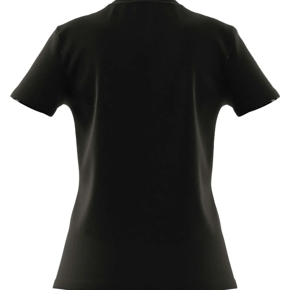 Adidas 3-Stripes shirt dames black white