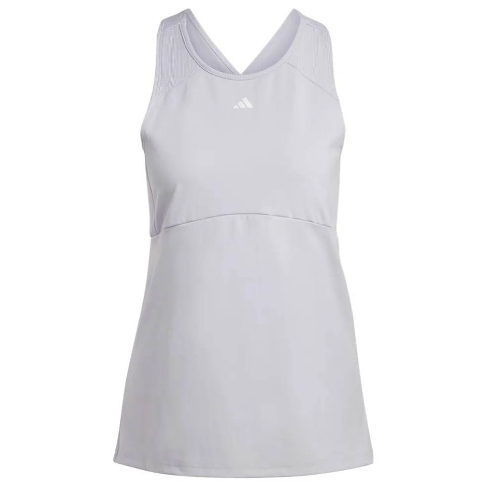 Adidas Studio tanktop dames purple white