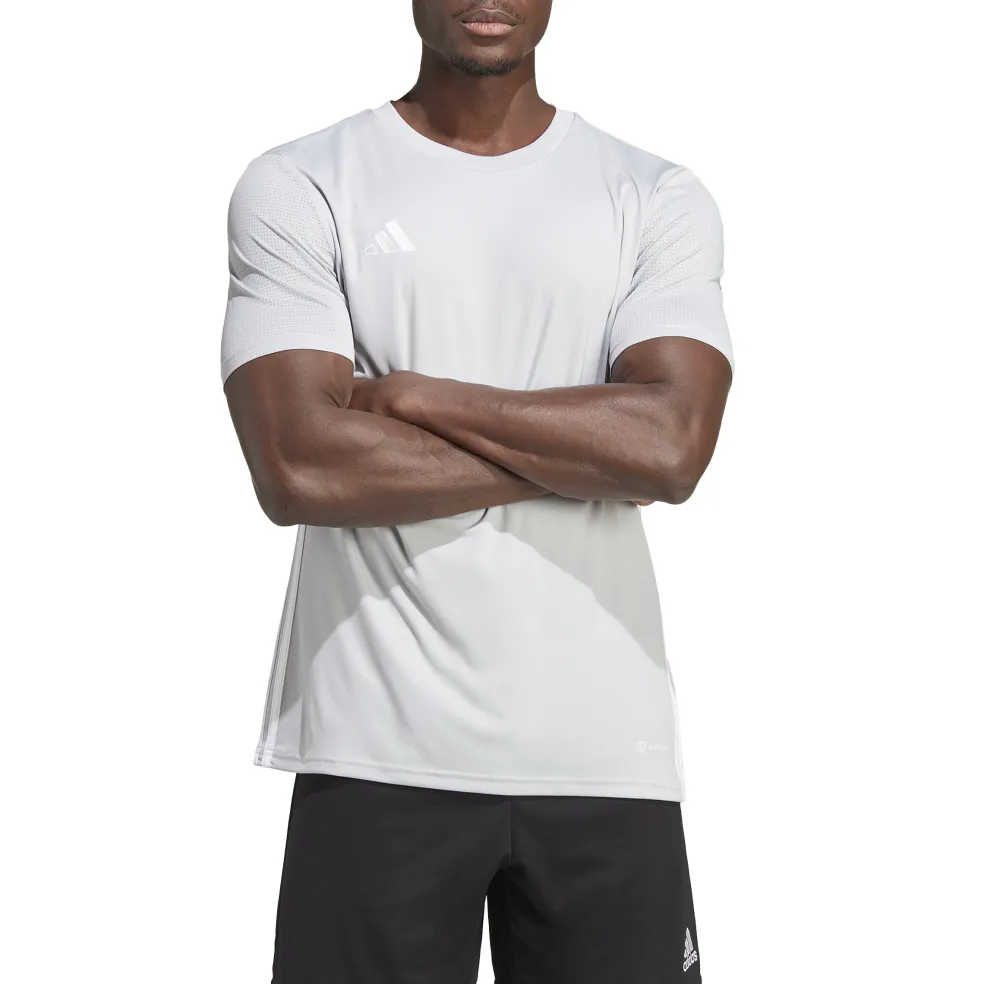 Adidas Tabela voetbalshirt heren 23 team light grey white
