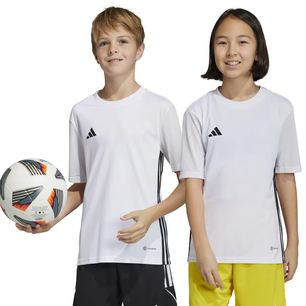 Adidas Tabela voetbalshirt junior 23 white black
