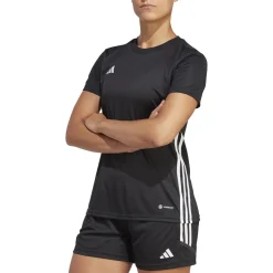 Adidas Tabela voetbalshirt dames 23 black white