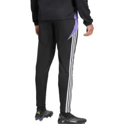 Adidas Tiro 24 trainingsbroek heren black purple rush