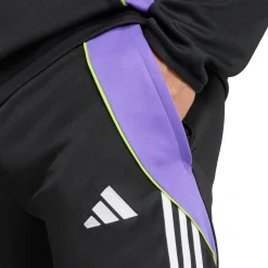 Adidas Tiro 24 trainingsbroek heren black purple rush