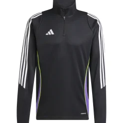 Adidas Tiro 24 trainingsjack heren black purple rush