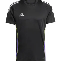 Adidas Tiro 24 voetbalshirt heren black purple rush