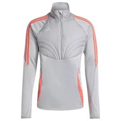 Adidas Tiro 24 Winterized trainingsshirt heren light onix shock red