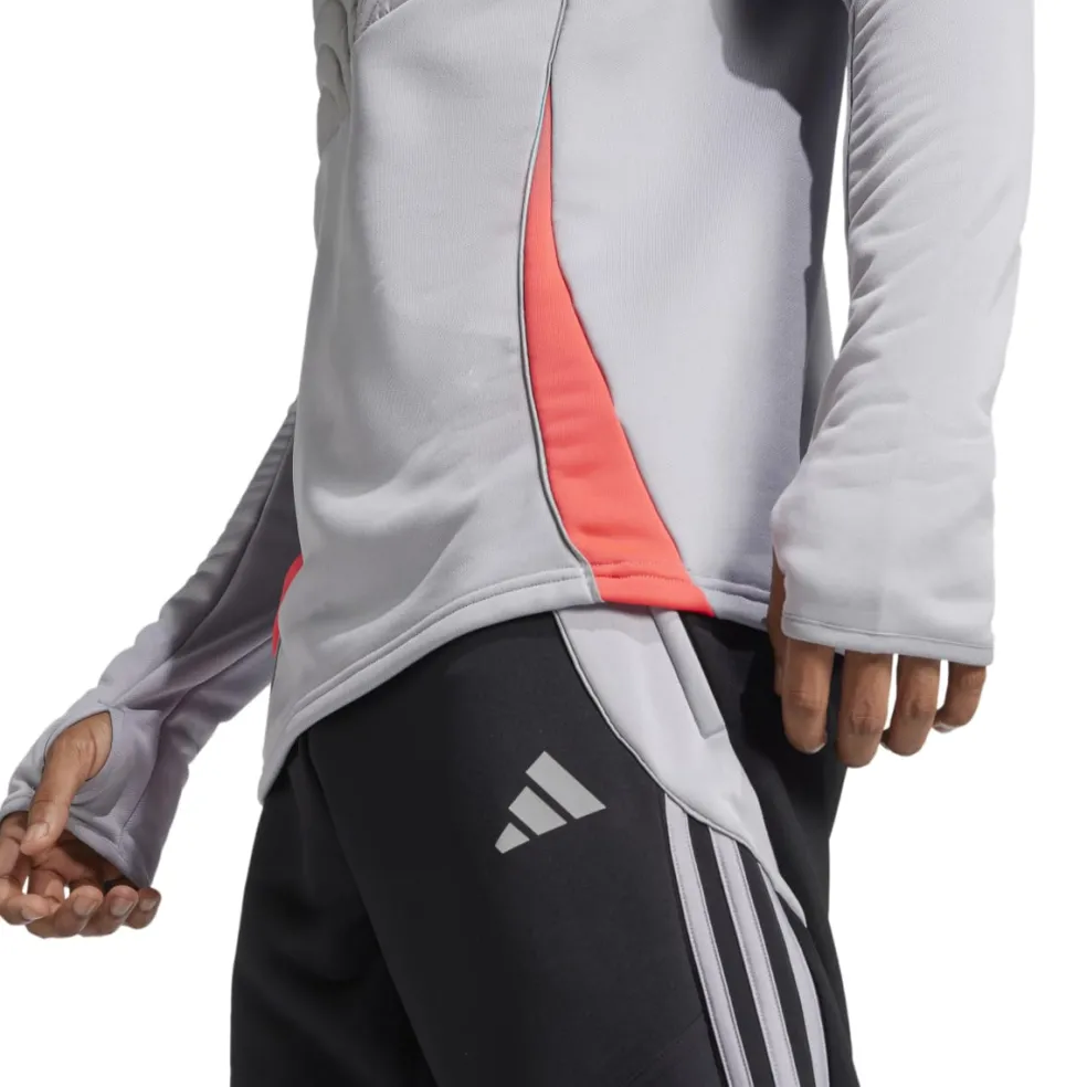 Adidas Tiro 24 Winterized trainingsshirt heren light onix shock red