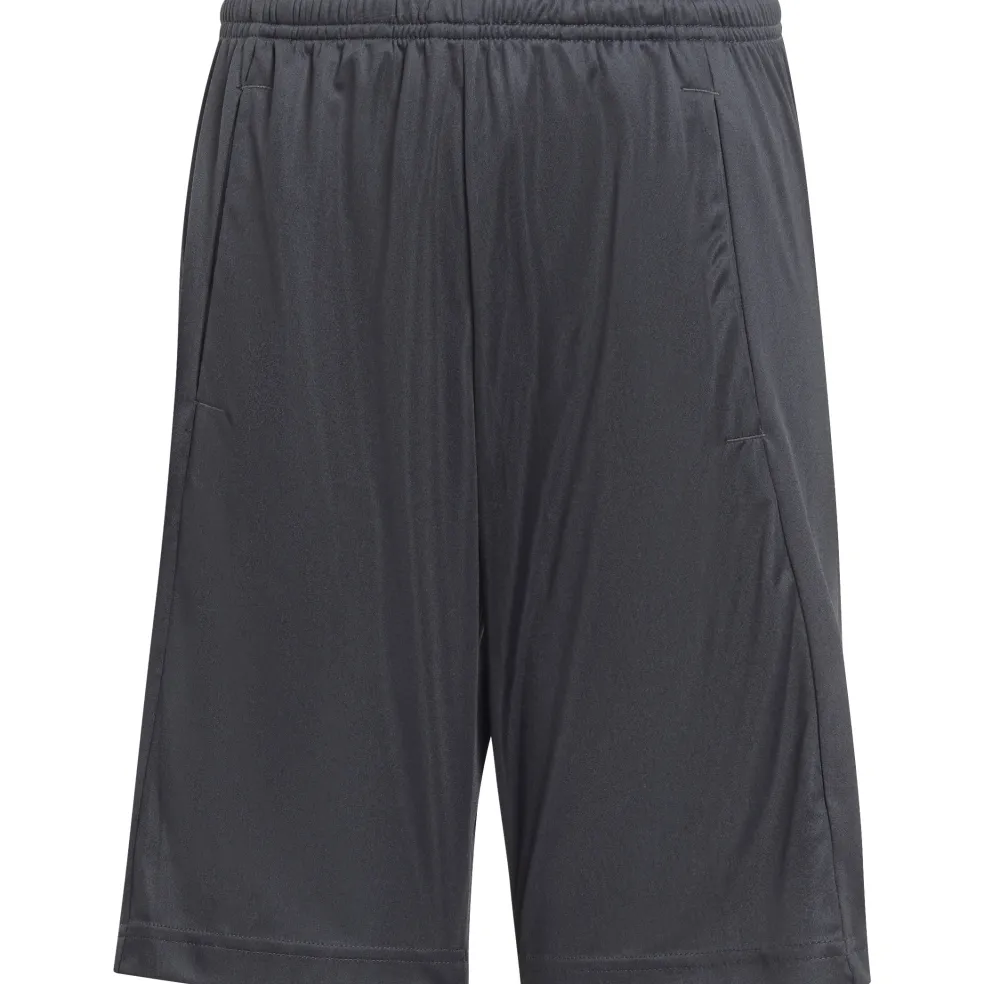 Adidas Train Essentials Logo short junior carbon lucid lemon