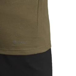 Adidas Train Essentials Seasonal Logo trainingsshirt heren olive strata