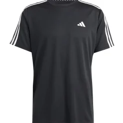 Adidas Train Essentials 3-Stripes shirt heren black white