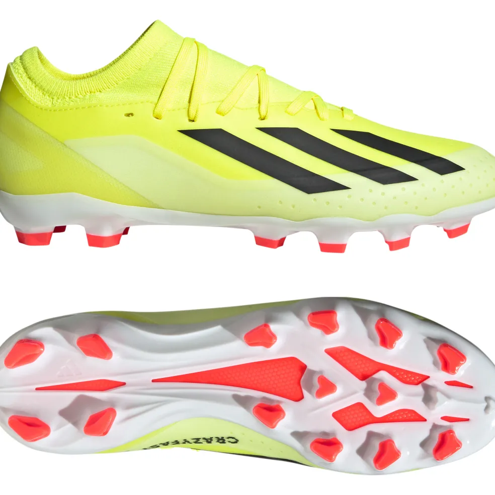 Adidas X Crazyfast League MG voetbalschoenen heren team solar yellow core black cloud white