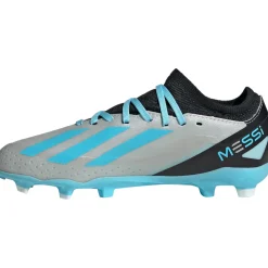 Adidas X Crazyfast Messi.3 FG voetbalschoenen junior silver metallic blish blue core black