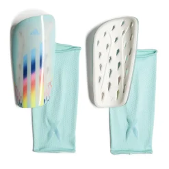 Adidas X Speedportal League scheenbeschermers clear aqua solar red