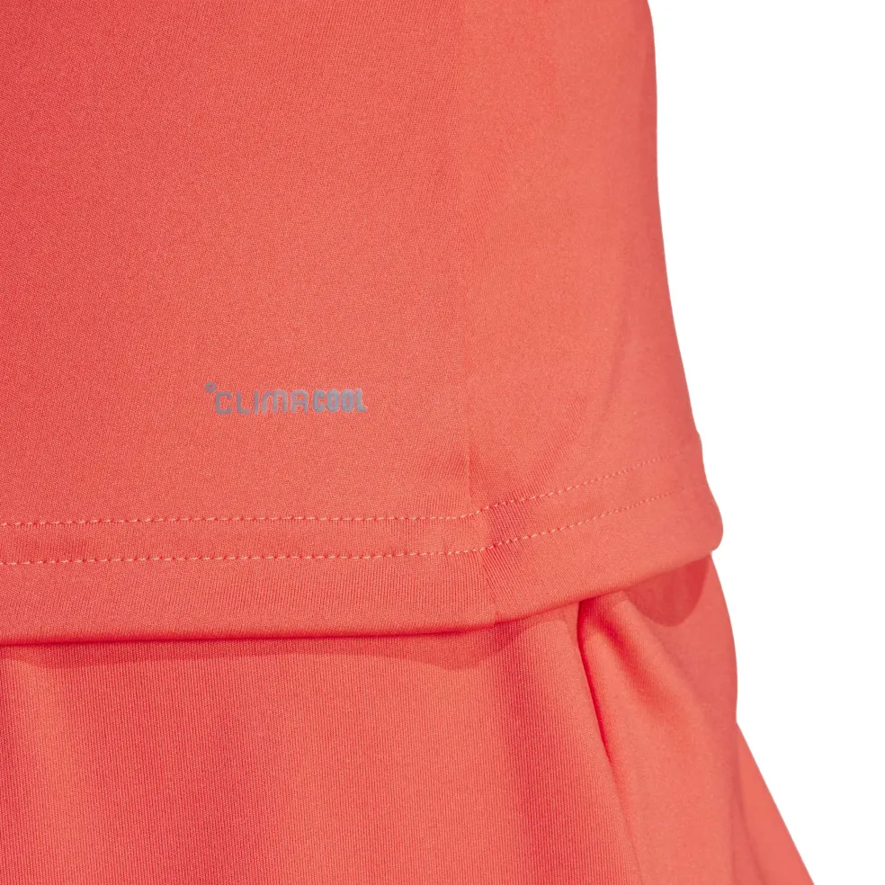 Adidas Y-Tank tennis tanktop dames semi lucid red