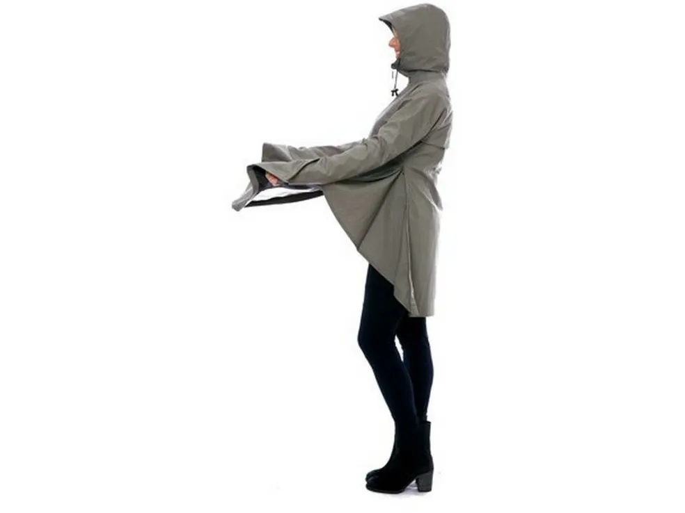 Agu Seq regenjas dames anthracite